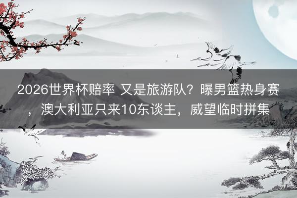 2026世界杯赔率 又是旅游队?曝男篮热身赛,澳大利亚只来10东谈主,威望临时拼集
